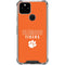 Clemson University Tigers Logo Google Pixel 5 Clear Case
